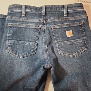 Carhartt Blue Straight Leg Jeans Classic Style